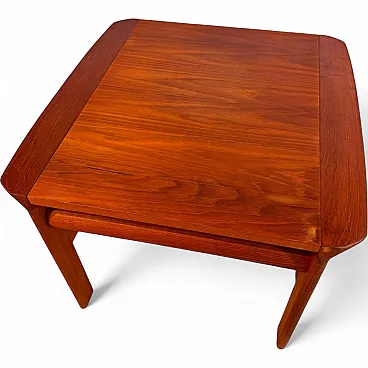 Danish teak coffee table with frame, 1960s