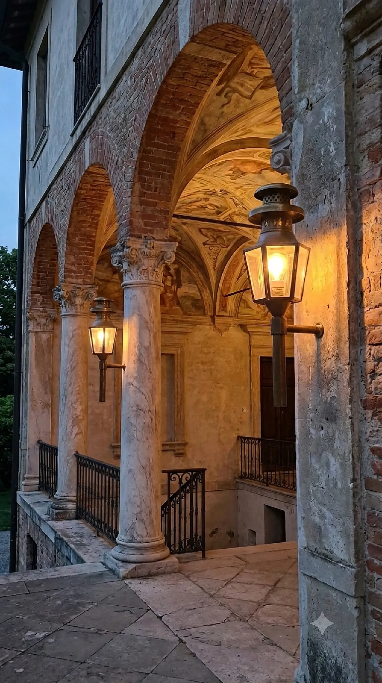 wall sconces, lanterns. 7