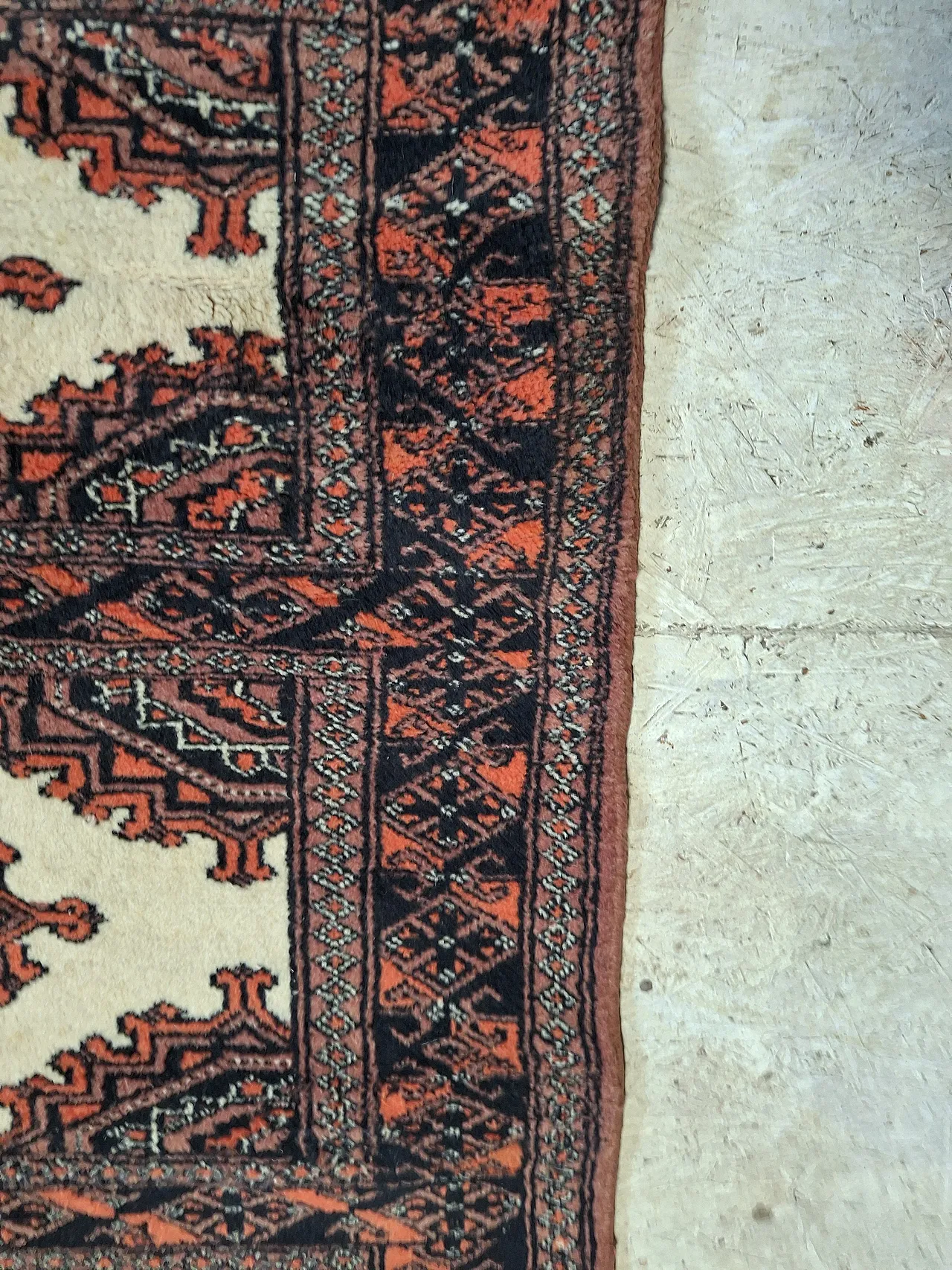 Tappeto tribale Baluchi, anni '60 3