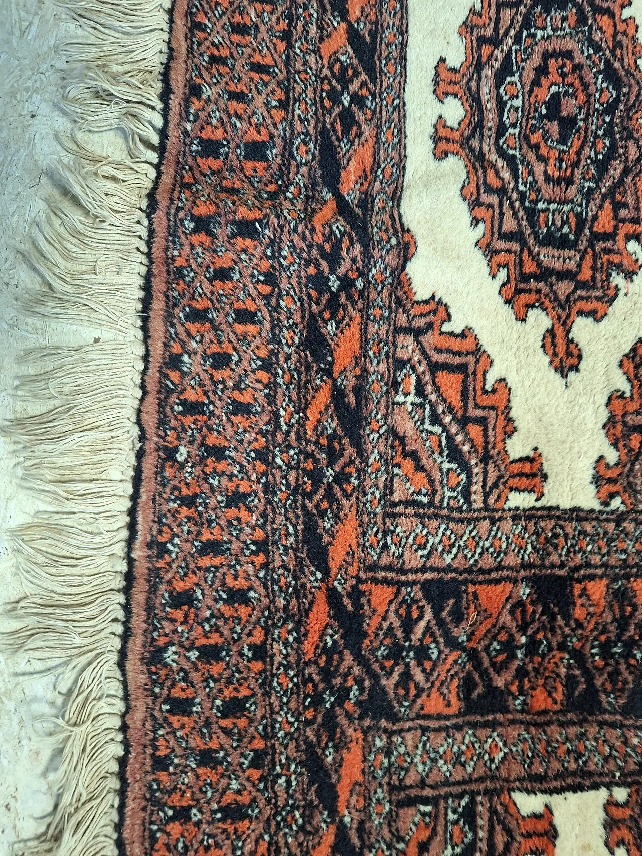 Tappeto tribale Baluchi, anni '60 4