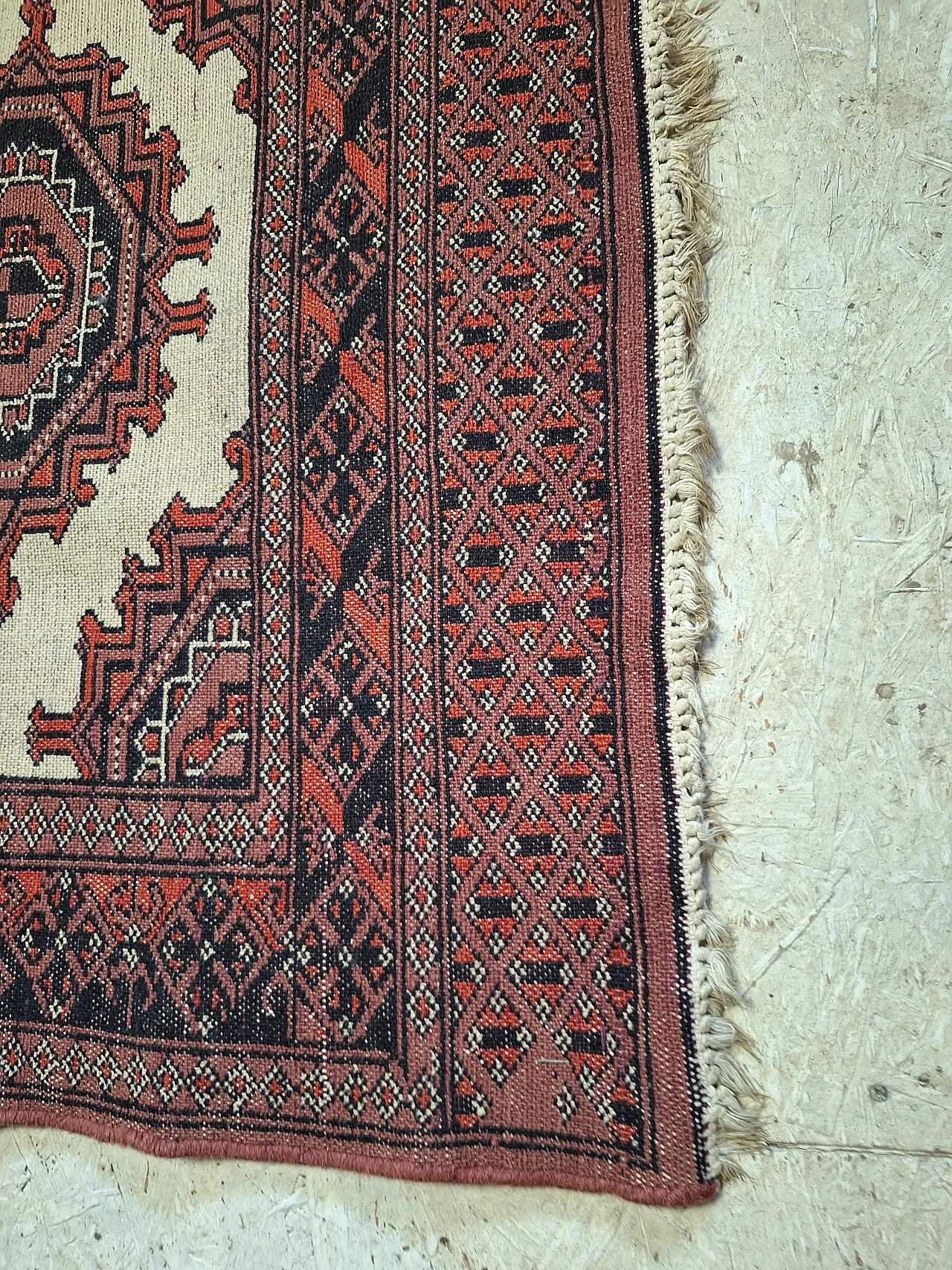 Tappeto tribale Baluchi, anni '60 17