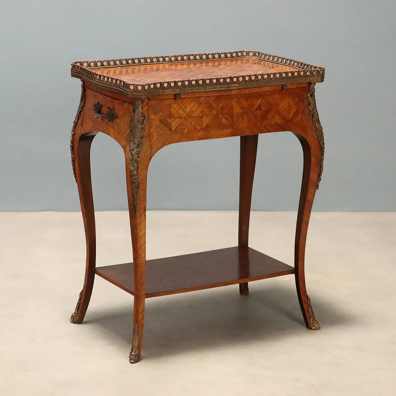 Napoleon III coffee table in Bois de Rose, late 19th century 1