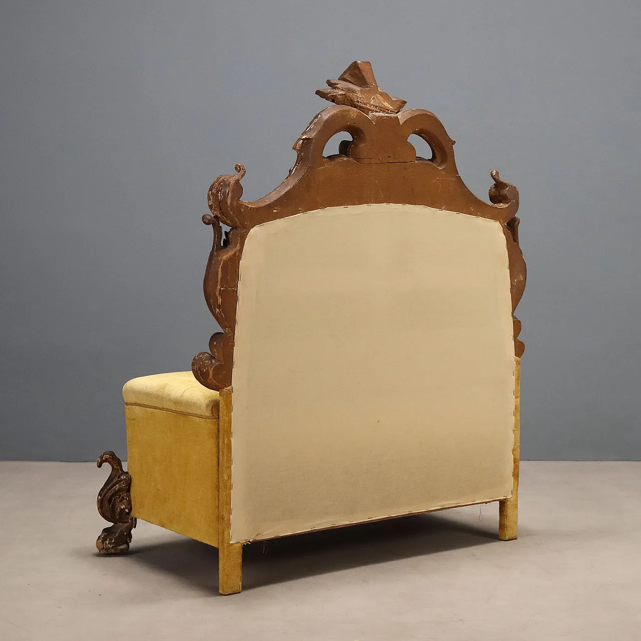 Baroque style bench, early 20th century 10