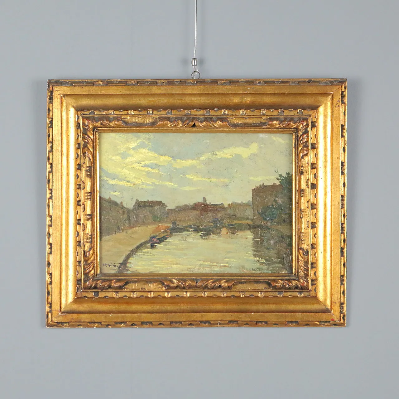 Darsena di San Marco by Riccardo Viriglio, 20th century 1