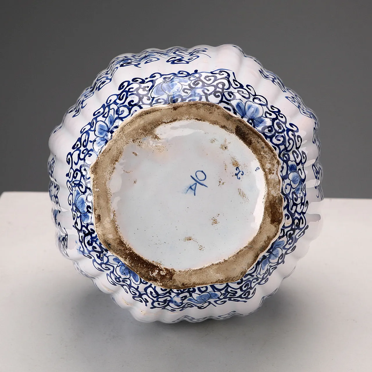 Majolica vase, Manufacture of Aprey, 19th century 8