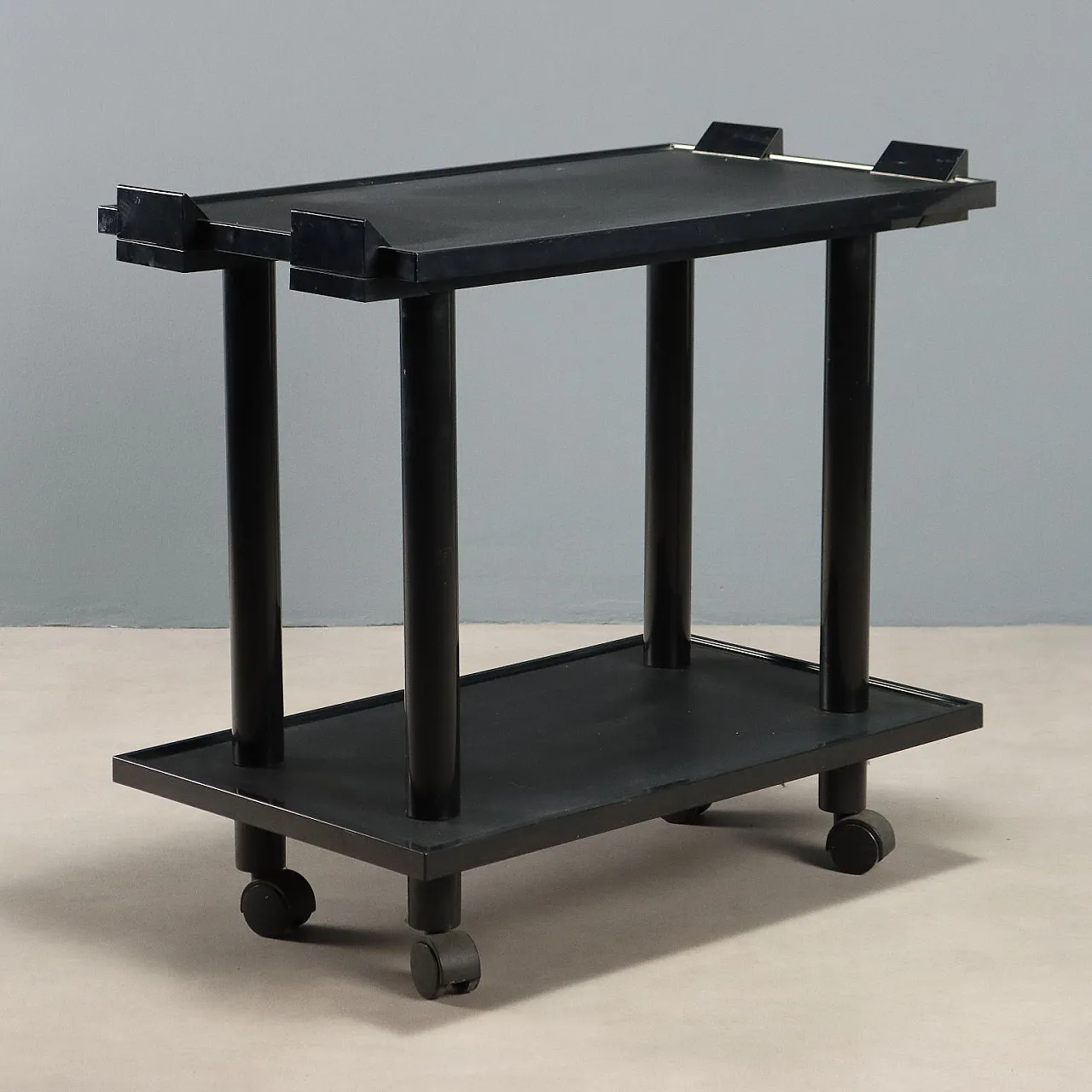 Carrello Kartell in materiale plastico, anni '80 1