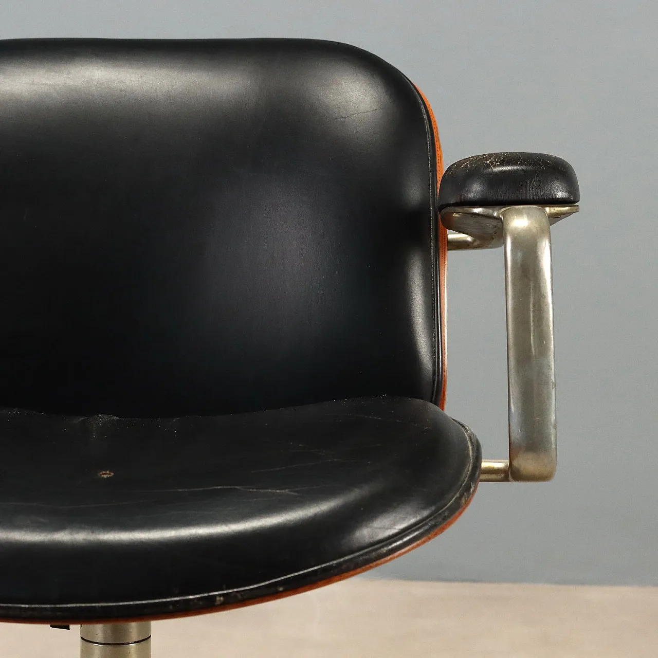 Swivel armchair by Ennio Fazioli for MIM, 1960s 5