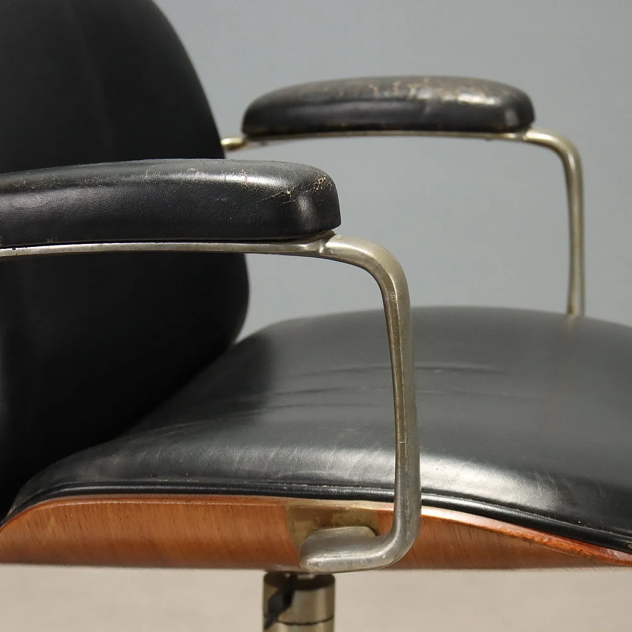 Swivel armchair by Ennio Fazioli for MIM, 1960s 6