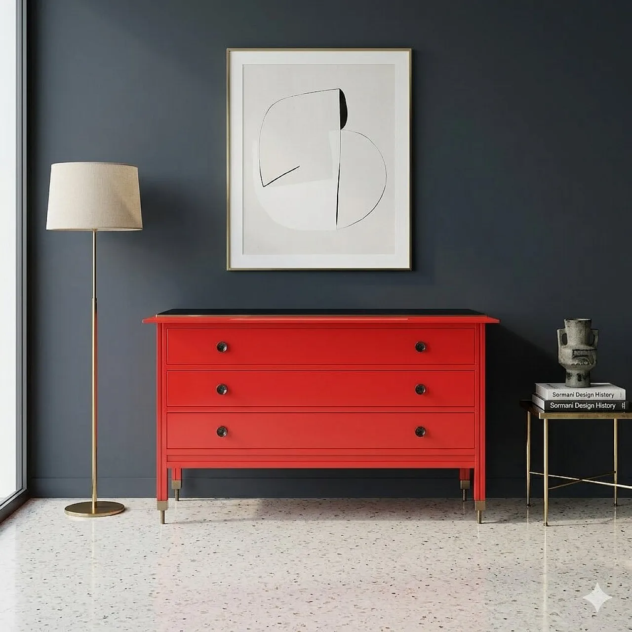 D 154 chest of drawers by Carlo de Carli for Sormani, 1960s 3