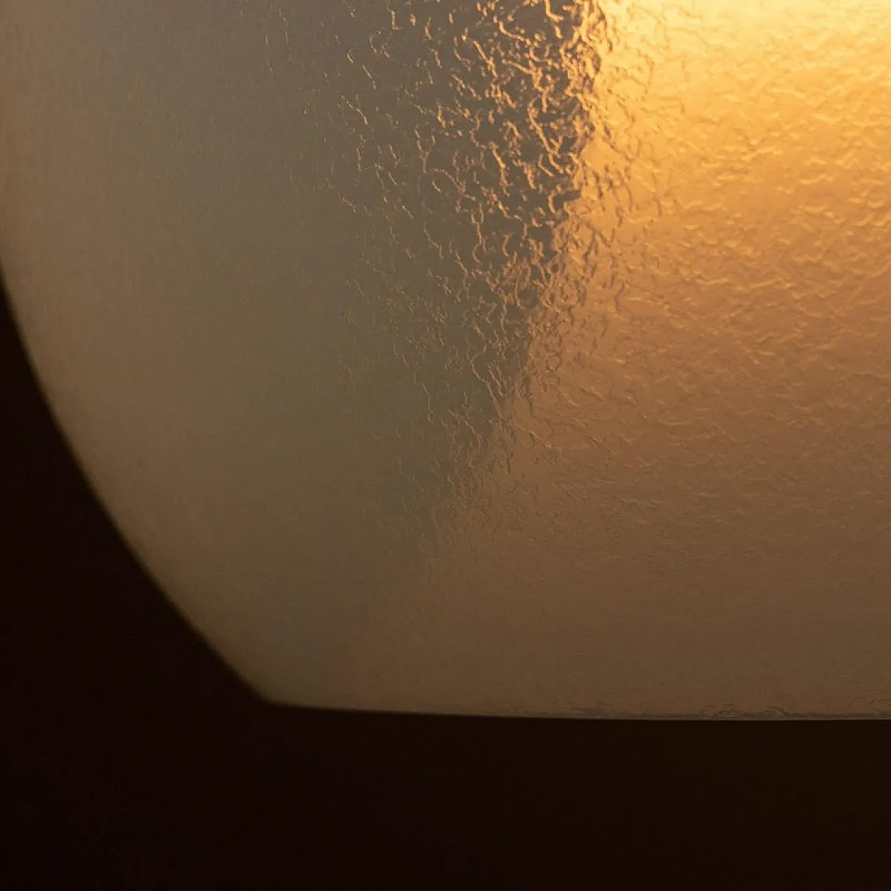 Glass pendant lamp from AV Mazzega, 1970s 4