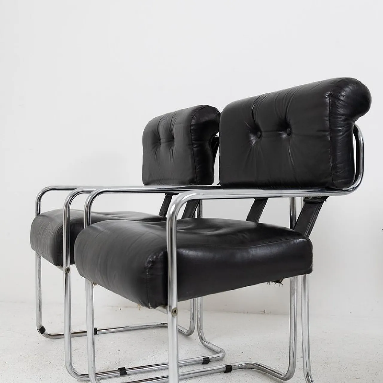 4 Tucroma armchairs by Guido Faleschini for Mariani, late 20th century 6