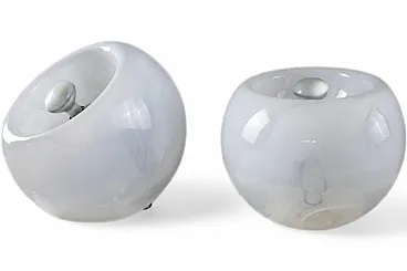 Glass Vacuna table lamp by Eleonore Peduzzi Riva for Artemide, 1970s