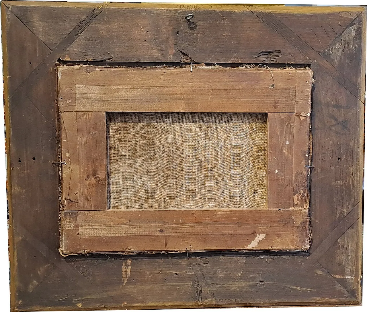 Artista della scuola del Nord, olio su tela, '700 8
