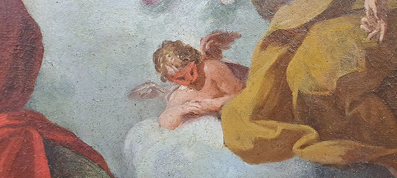 Cerchio di Sebastiano Conca, Incoronazione della Vergine, '800 7