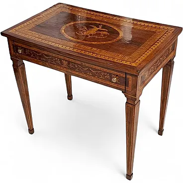 Small inlaid desk, 18th century