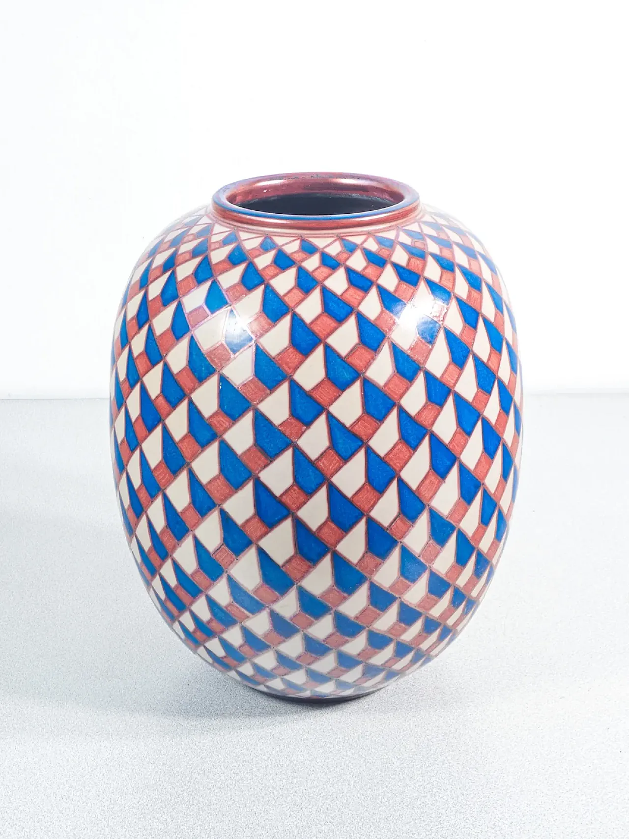 Vaso in maiolica, Bottega VIGNOLI, anni '70 6