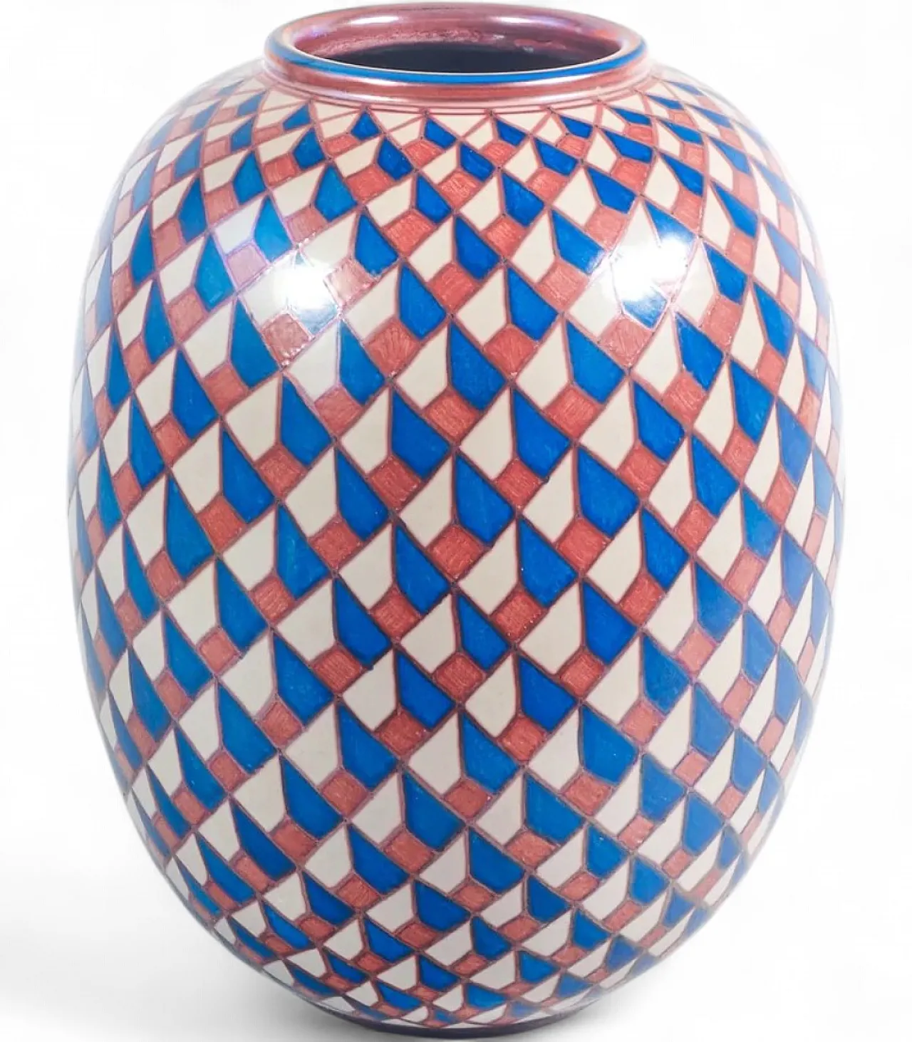 Vaso in maiolica, Bottega VIGNOLI, anni '70 9