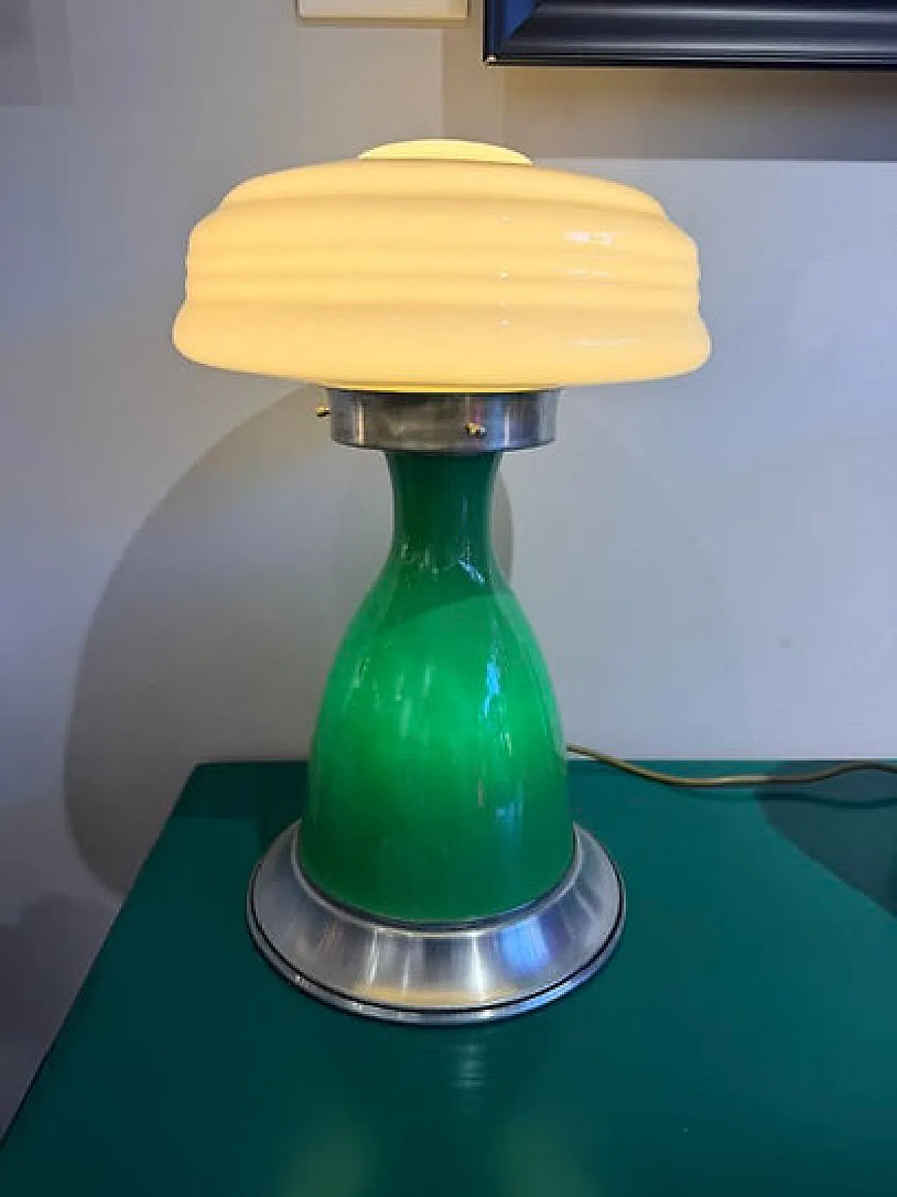 Lampada da tavolo a fungo, anni '70 6
