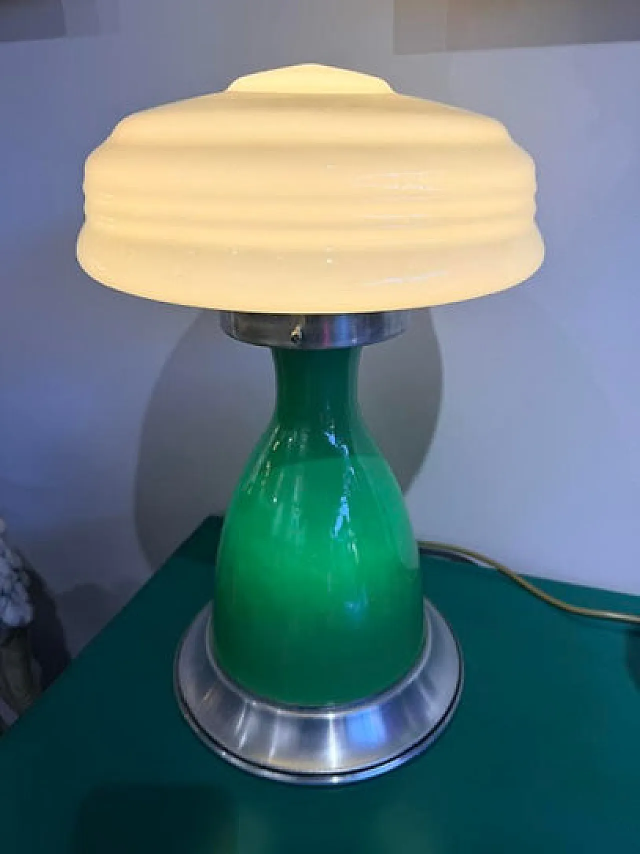 Lampada da tavolo a fungo, anni '70 7