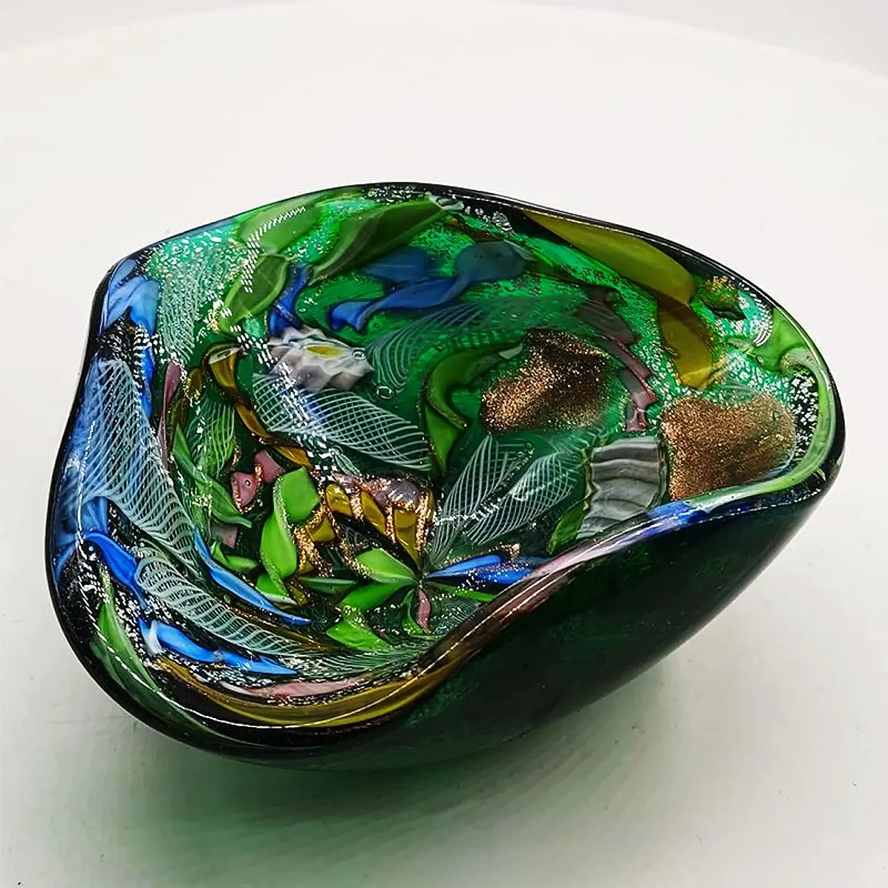 Ashtray in Murano glass by Dino Martens, 1950s 1