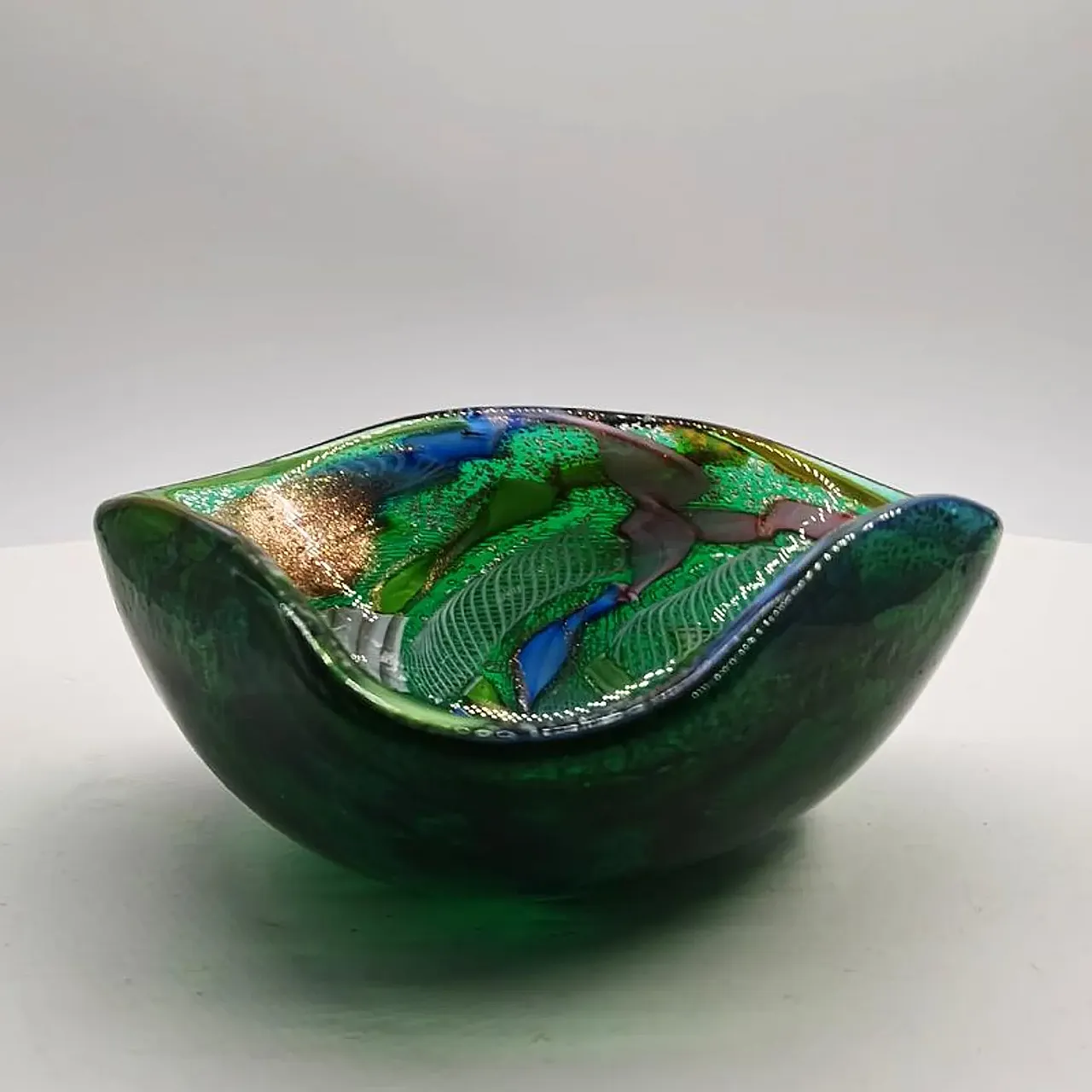 Ashtray in Murano glass by Dino Martens, 1950s 3