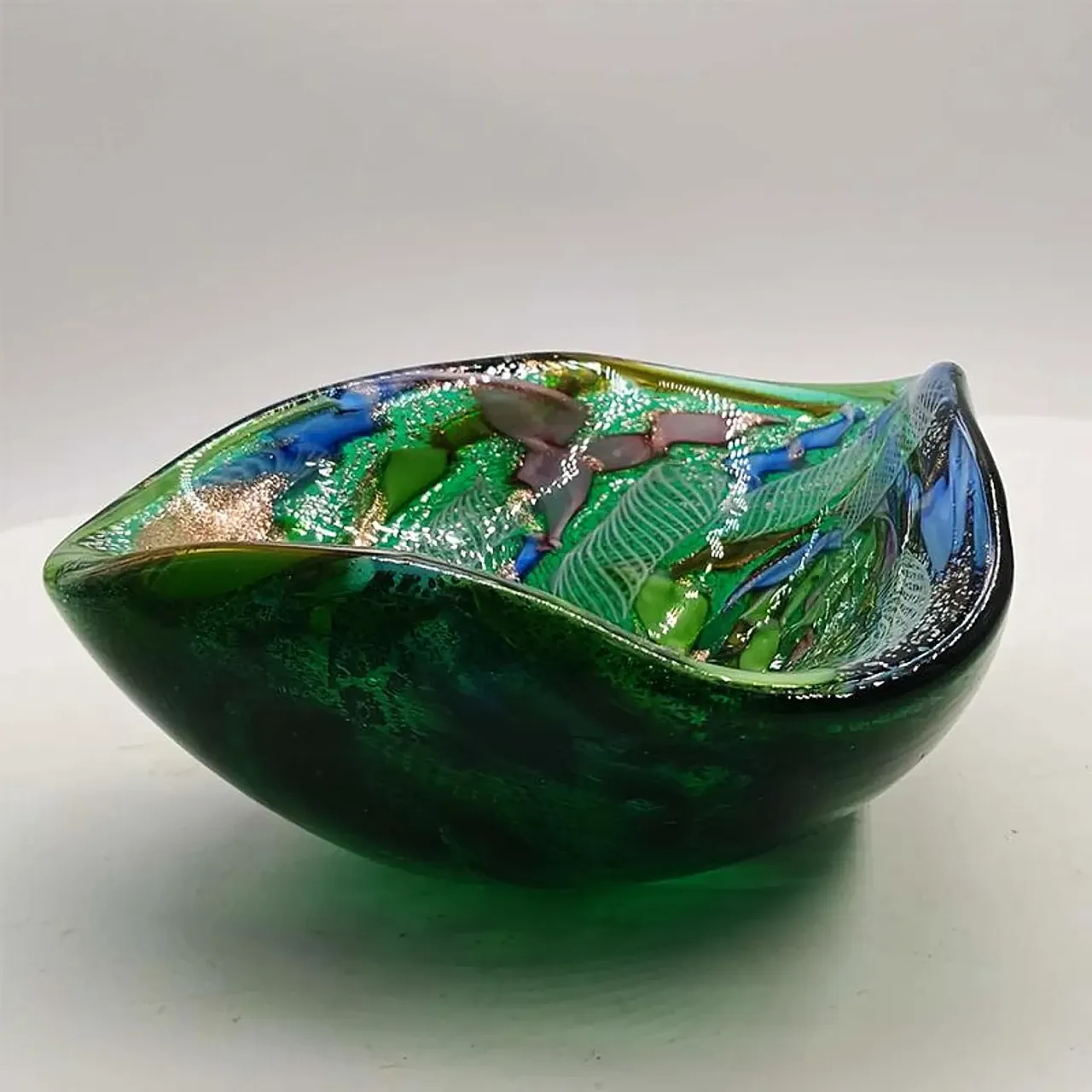 Ashtray in Murano glass by Dino Martens, 1950s 5