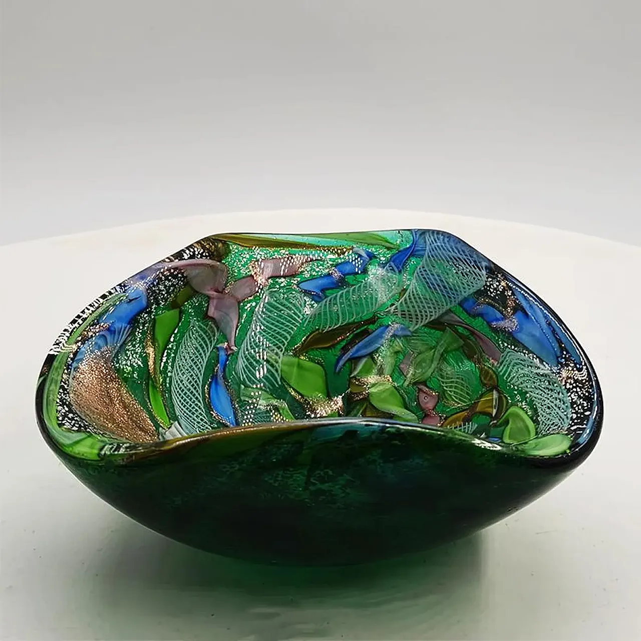 Ashtray in Murano glass by Dino Martens, 1950s 6