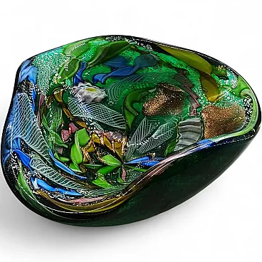 Ashtray in Murano glass by Dino Martens, 1950s