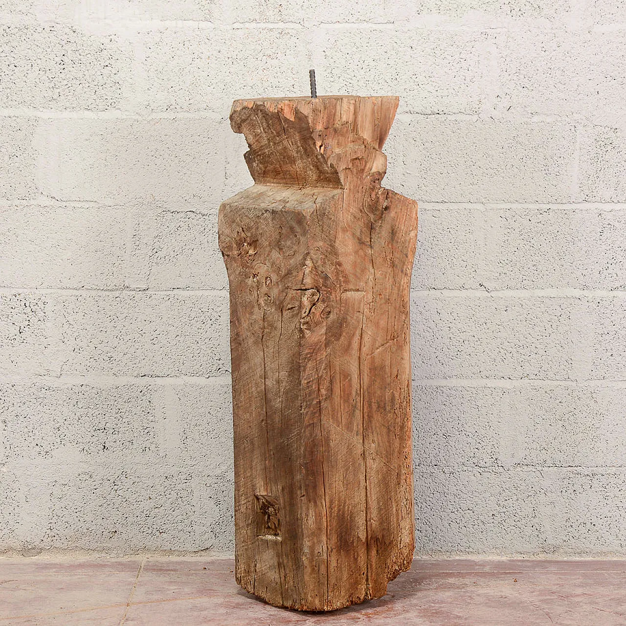 Wooden pedestal column, 20th century 4