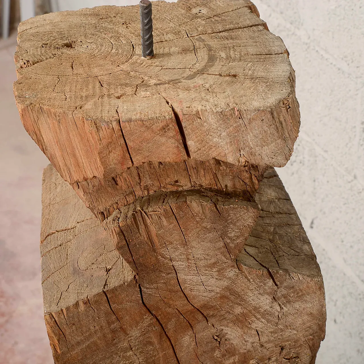 Wooden pedestal column, 20th century 6