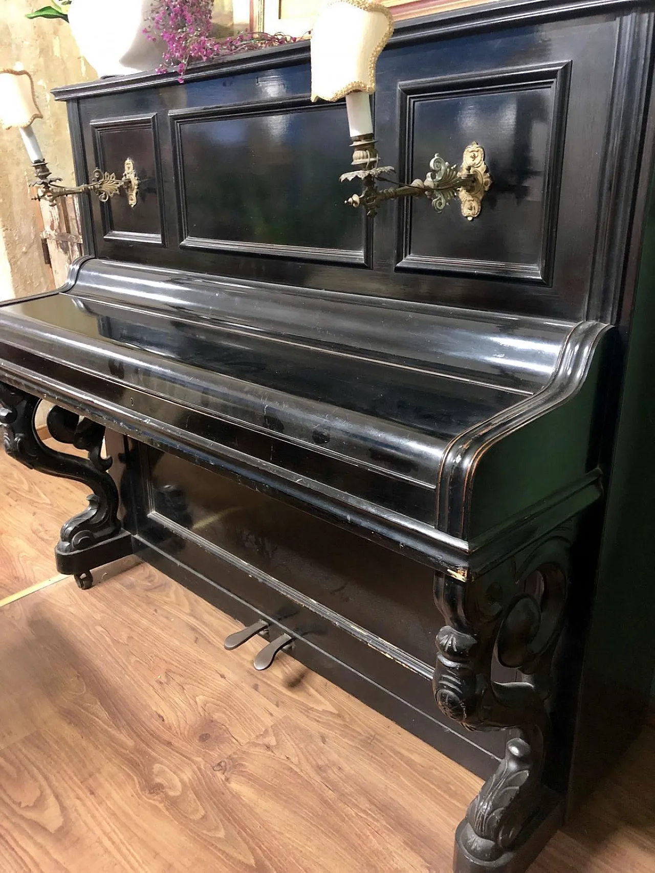 Upright Piano Napoleon III Quandt Berlin 1880 1