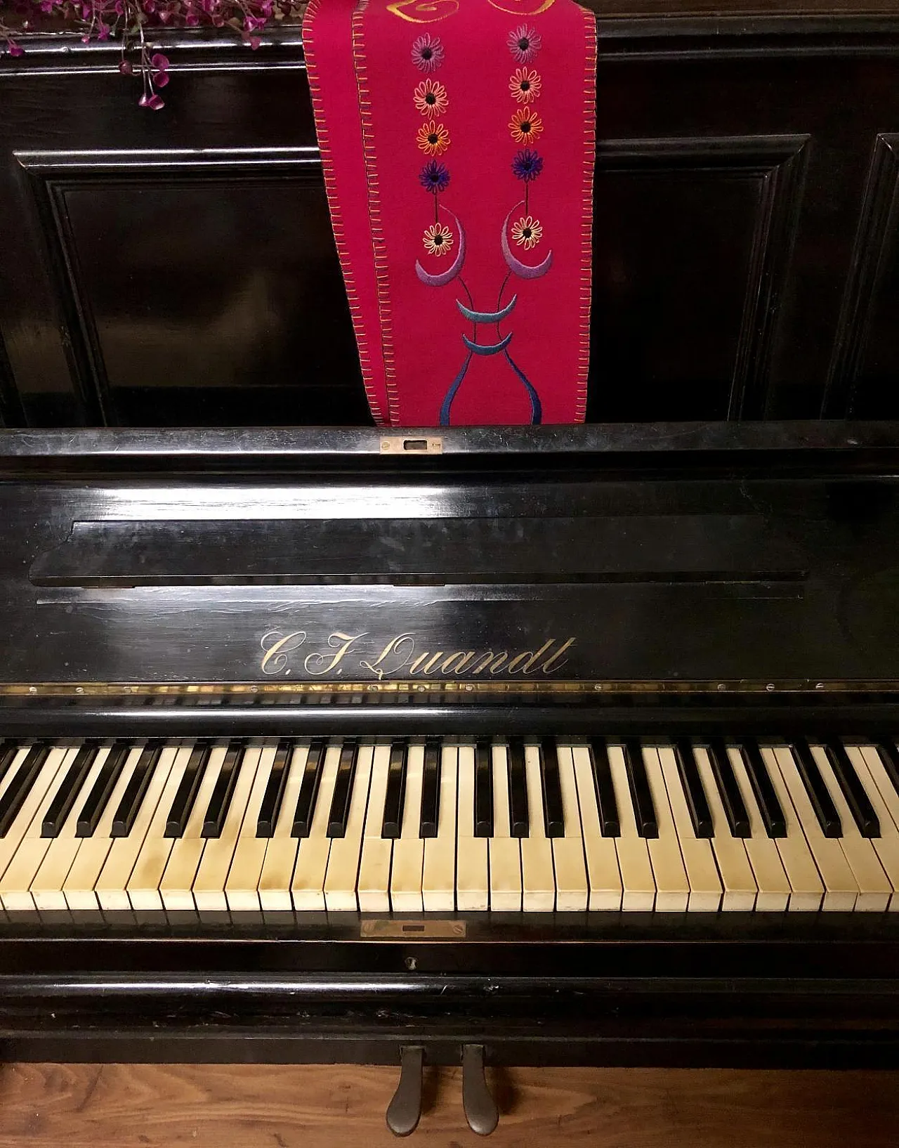 Upright Piano Napoleon III Quandt Berlin 1880 3
