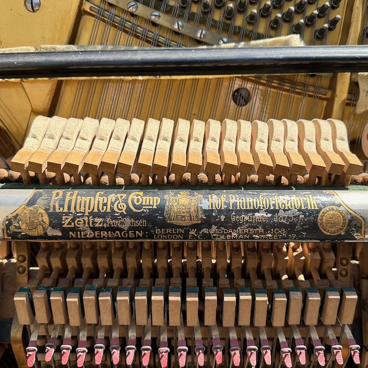Viennese Secession Upright Piano 3