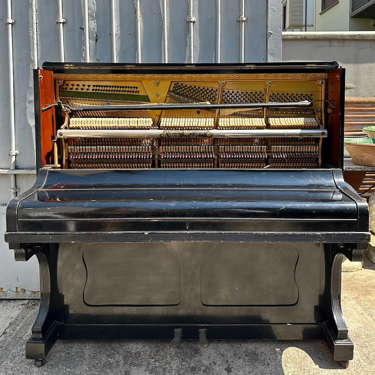Viennese Secession Upright Piano 10
