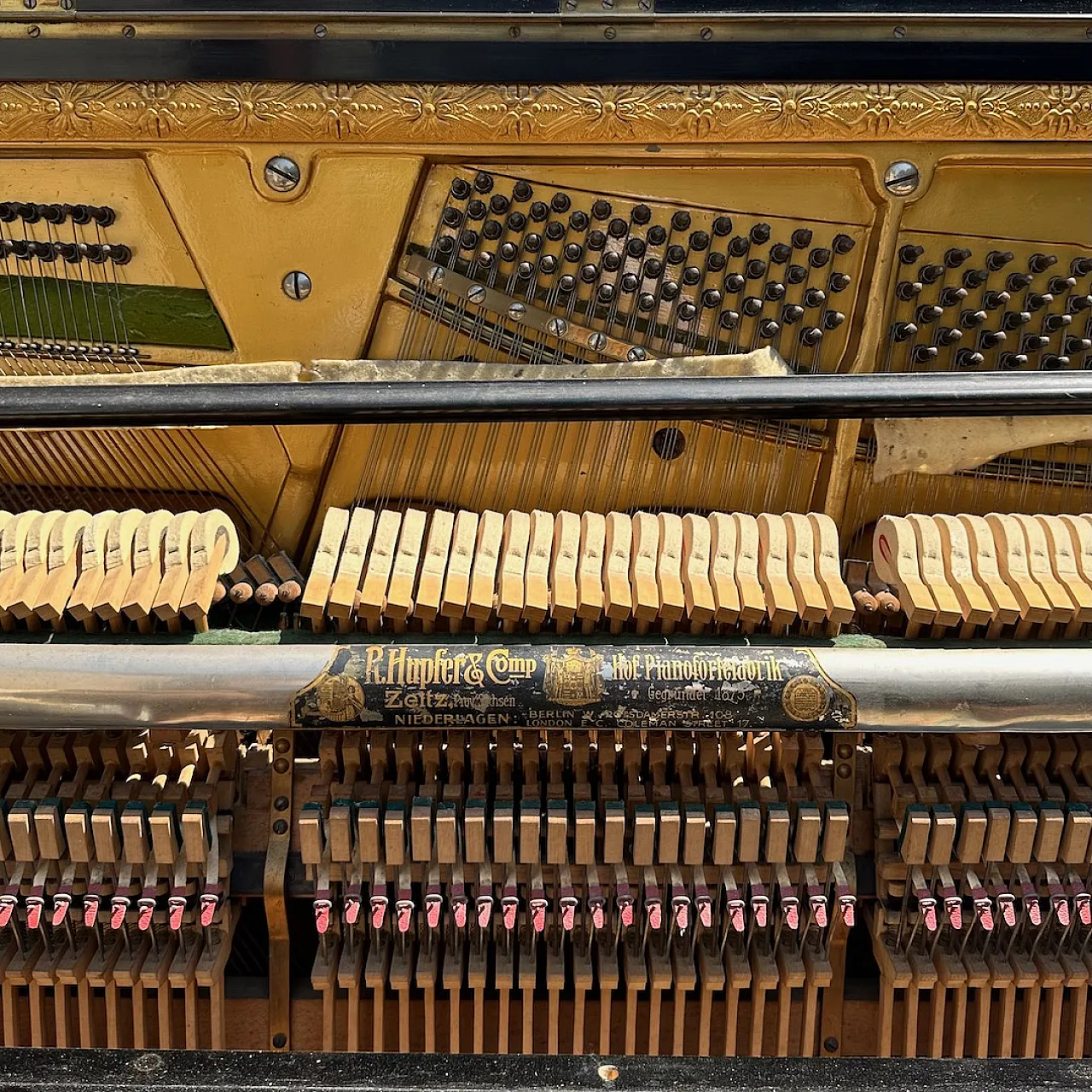 Viennese Secession Upright Piano 11