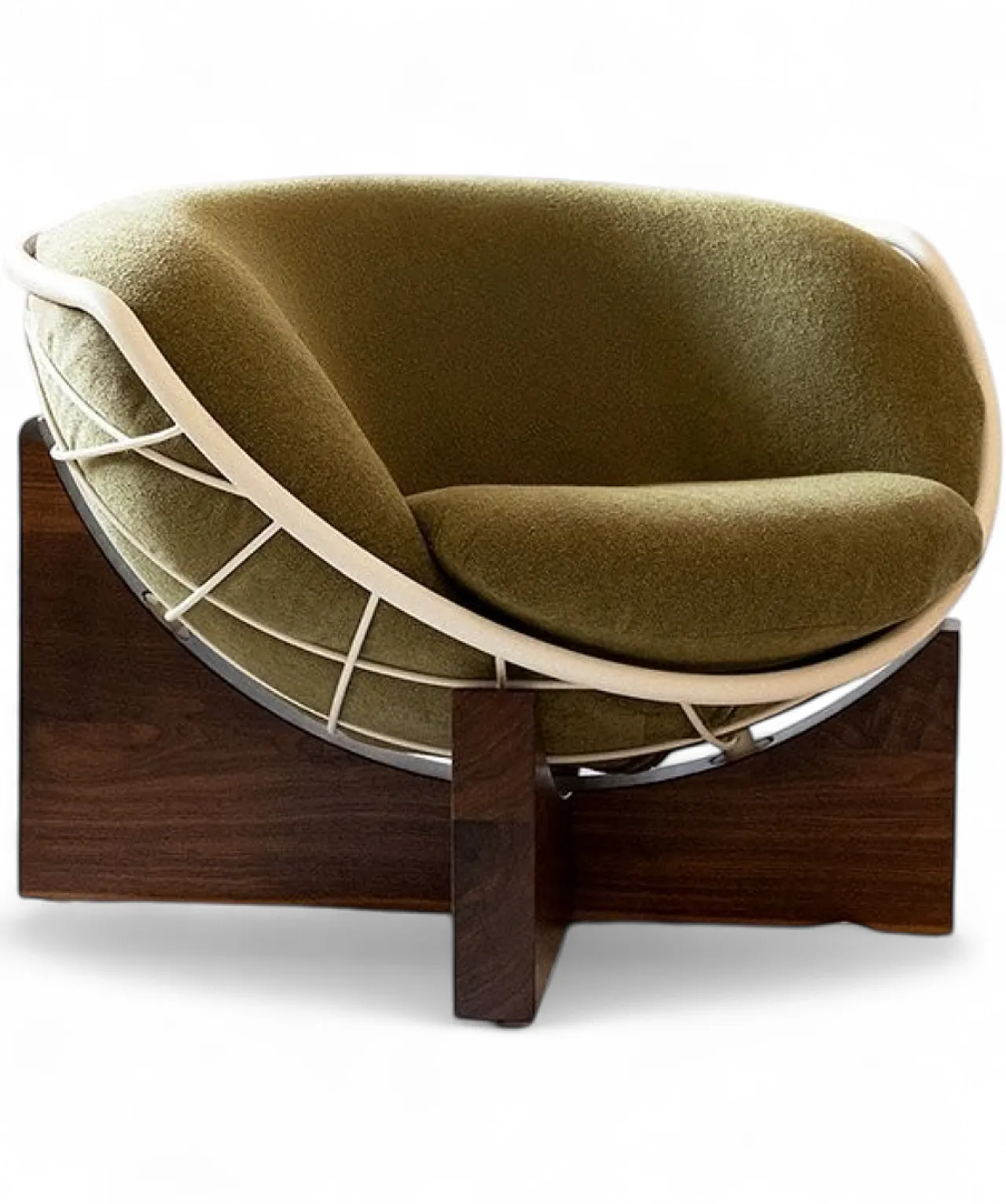 Poltrona Tucker Chair di Deta Studio in legno, ferro e tessuto, 2026 6