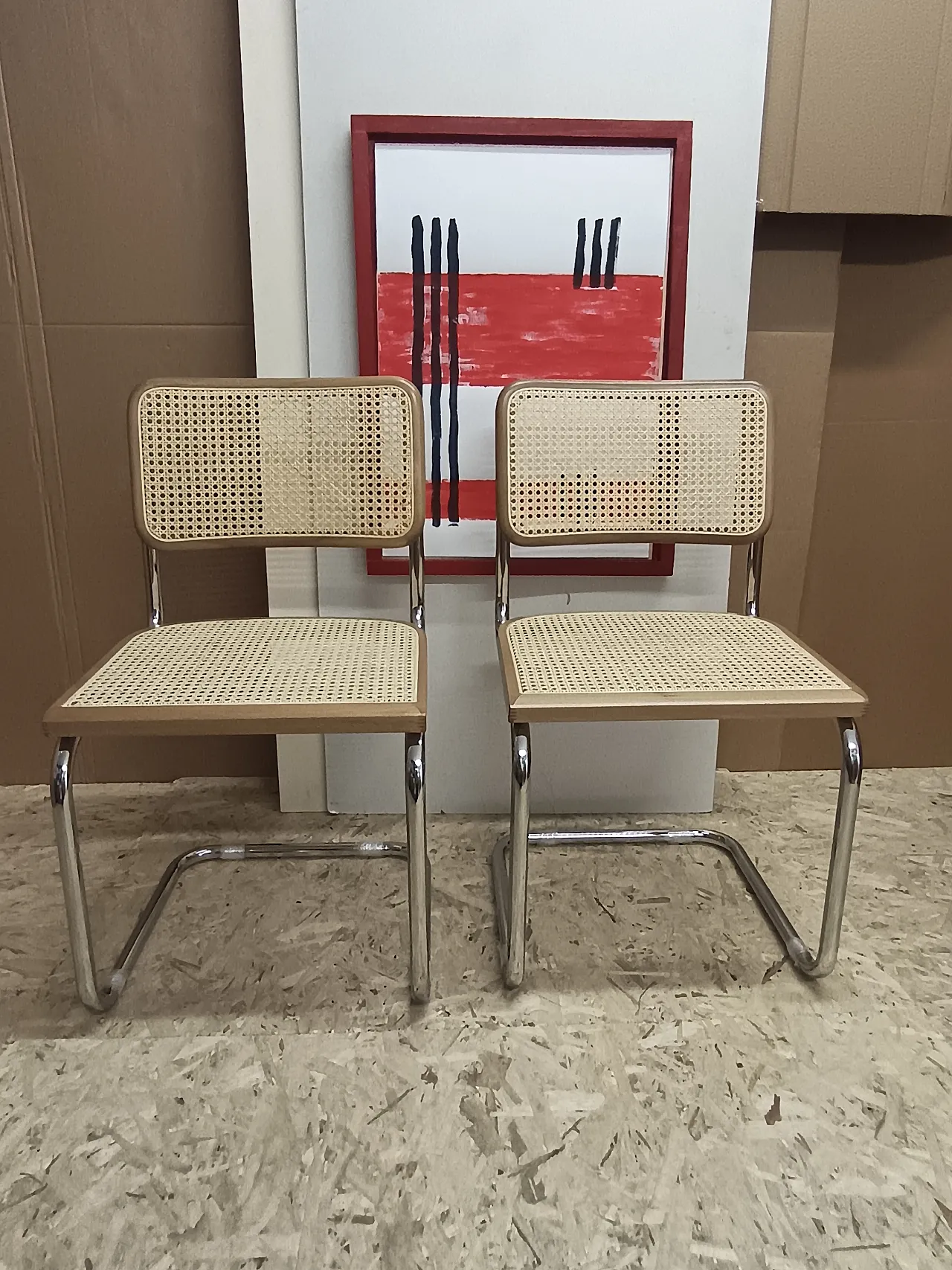 Pair of Cesca chairs, 2000s 1