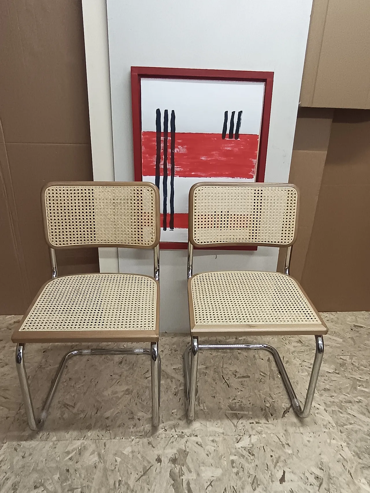 Pair of Cesca chairs, 2000s 2
