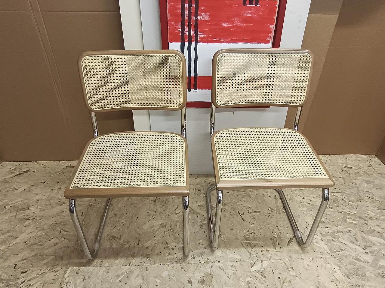Pair of Cesca chairs, 2000s 5