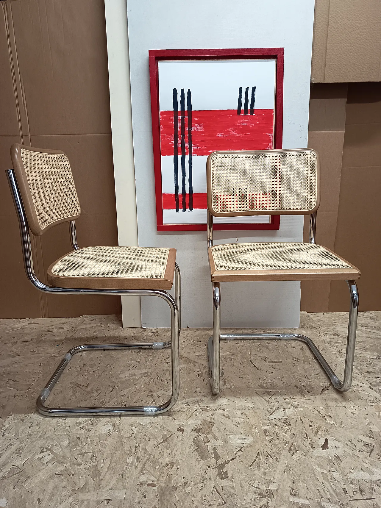 Pair of Cesca chairs, 2000s 6