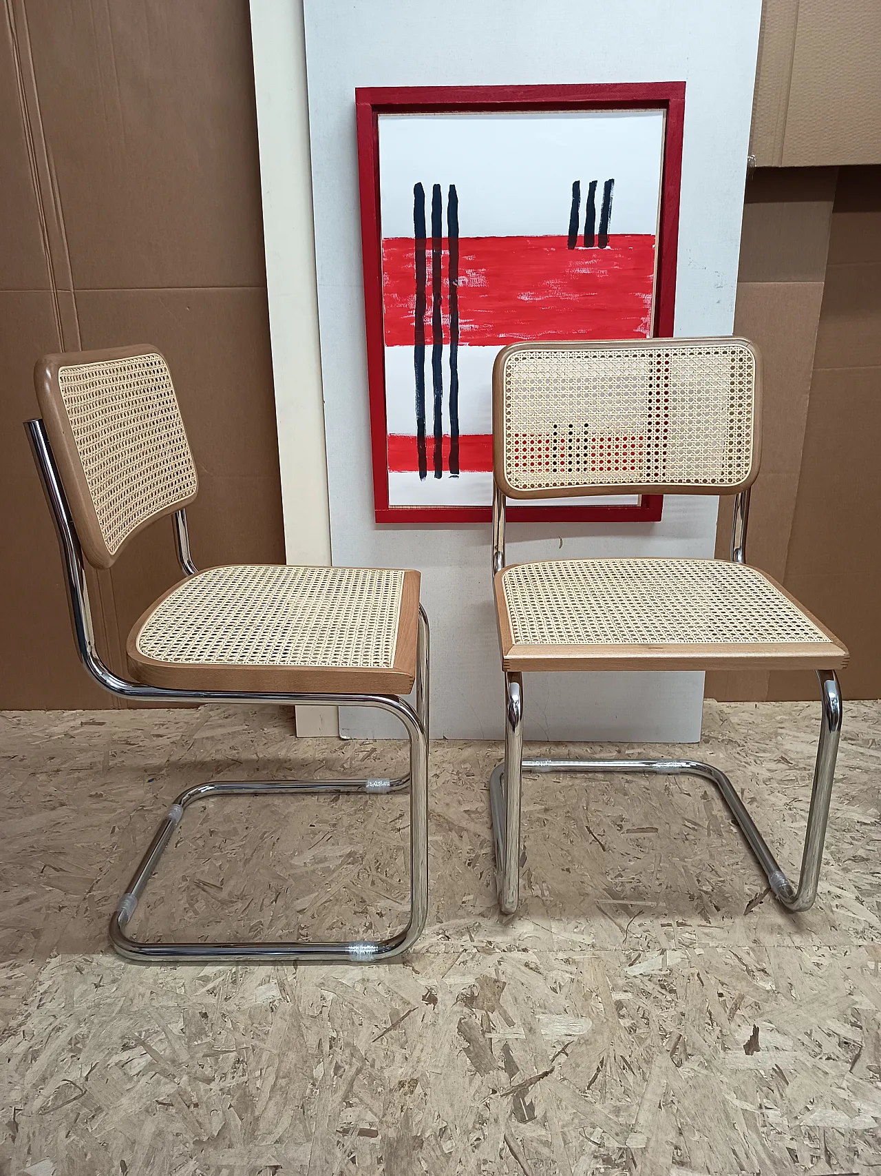 Pair of Cesca chairs, 2000s 7