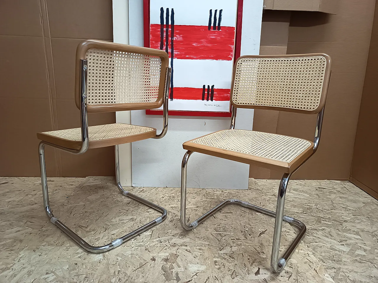 Pair of Cesca chairs, 2000s 8