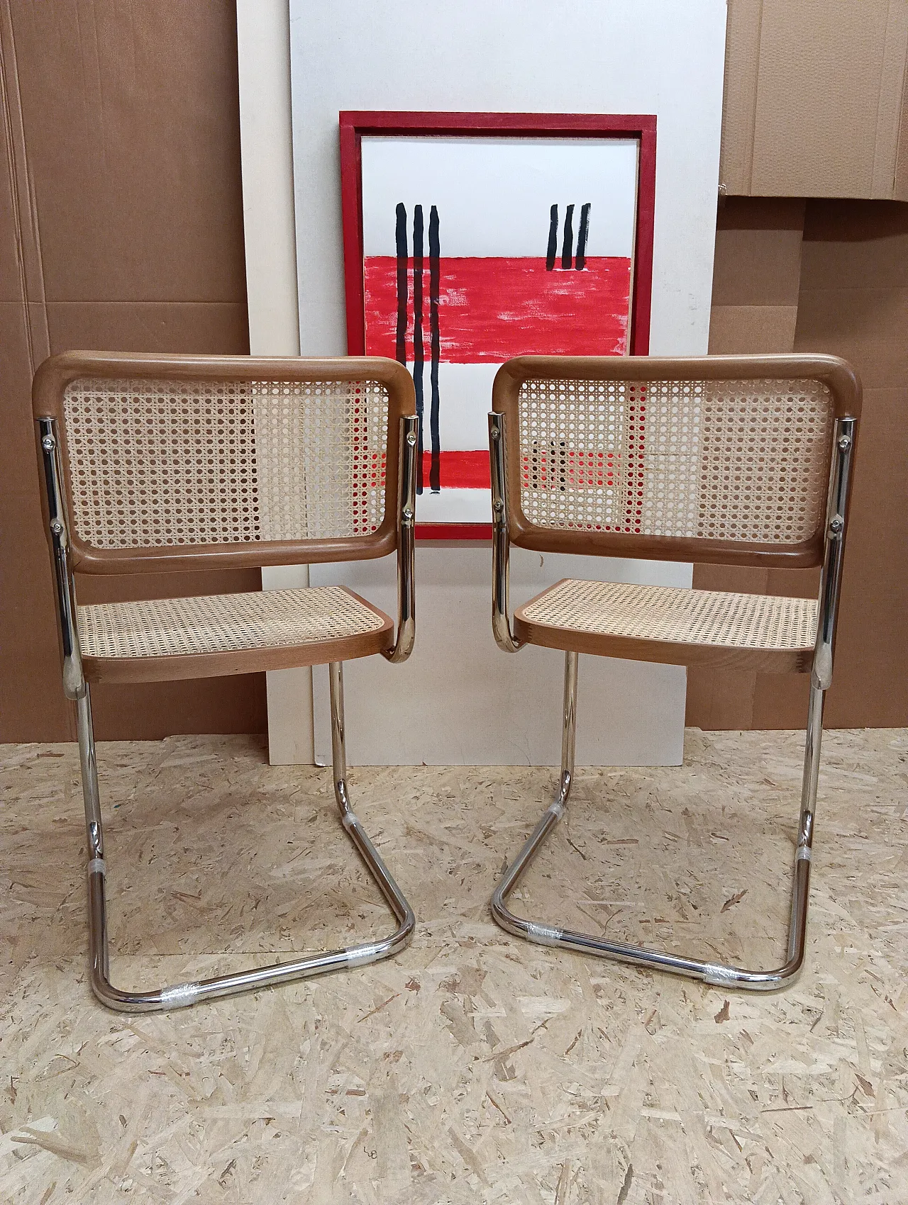 Pair of Cesca chairs, 2000s 11