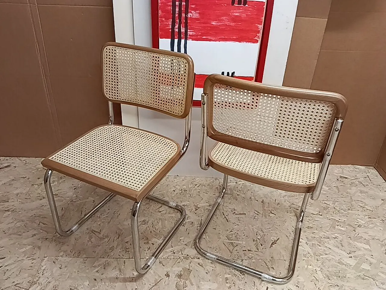 Pair of Cesca chairs, 2000s 14