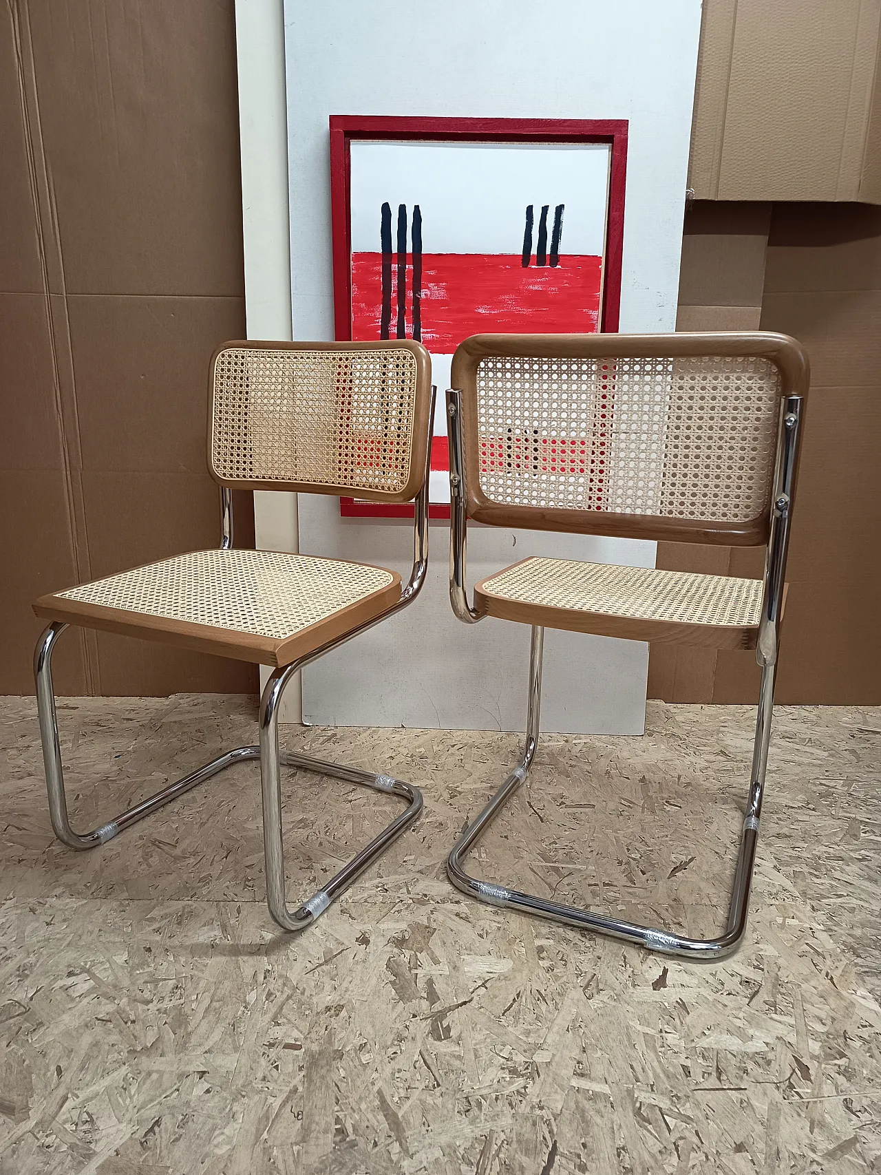 Pair of Cesca chairs, 2000s 16