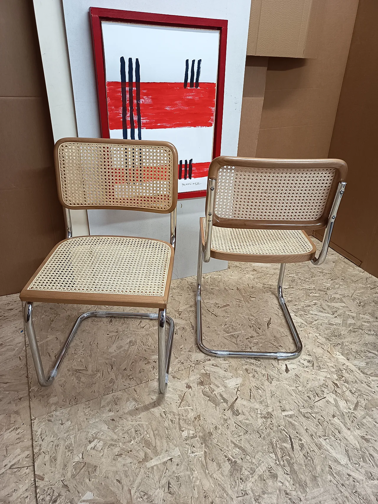 Pair of Cesca chairs, 2000s 17