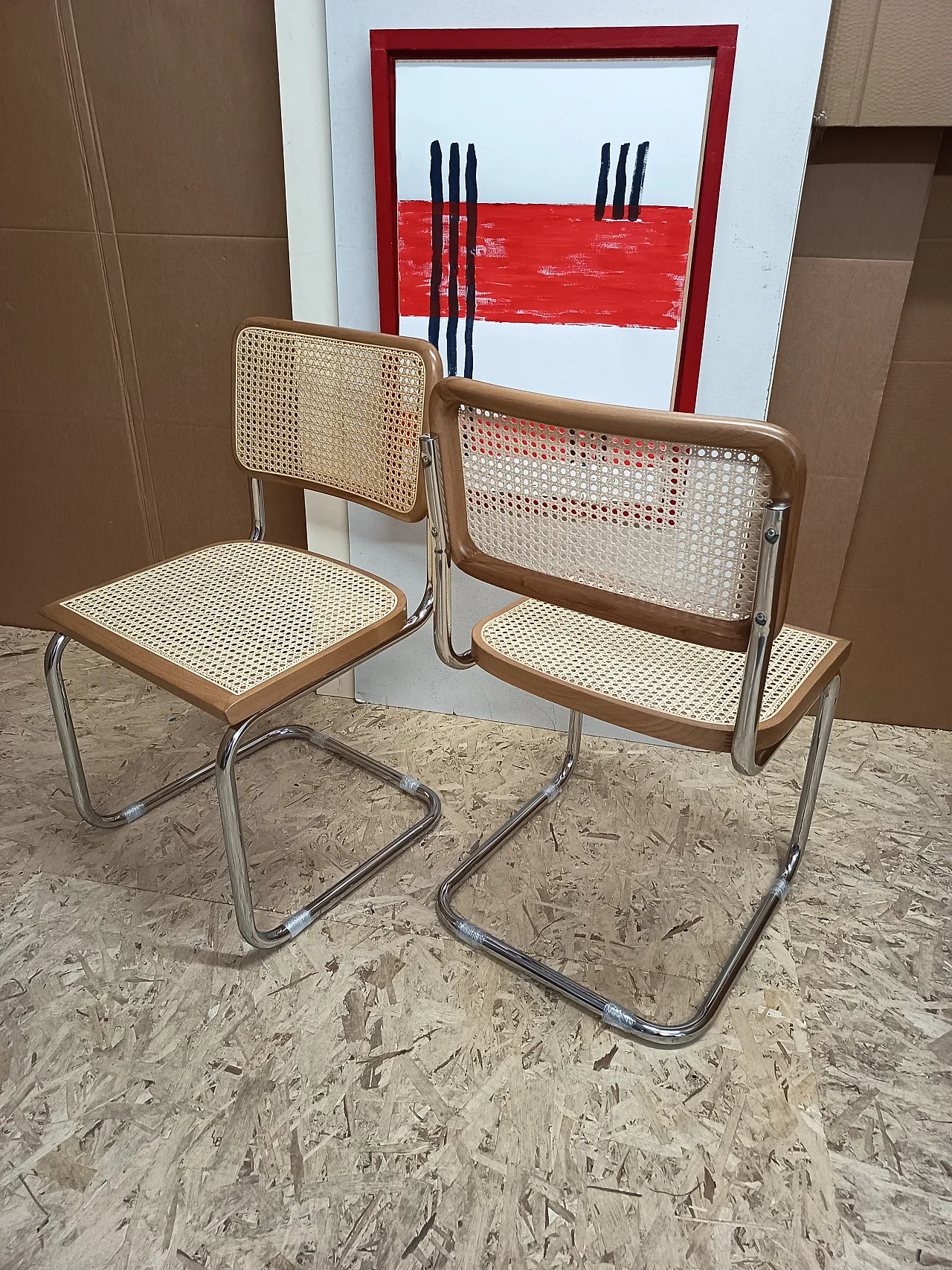 Pair of Cesca chairs, 2000s 19