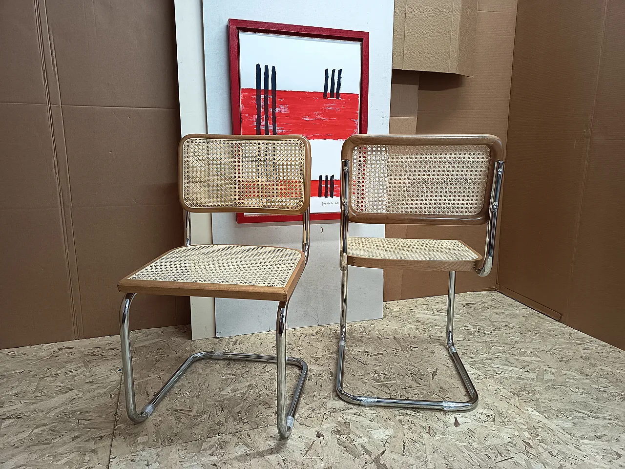 Pair of Cesca chairs, 2000s 28