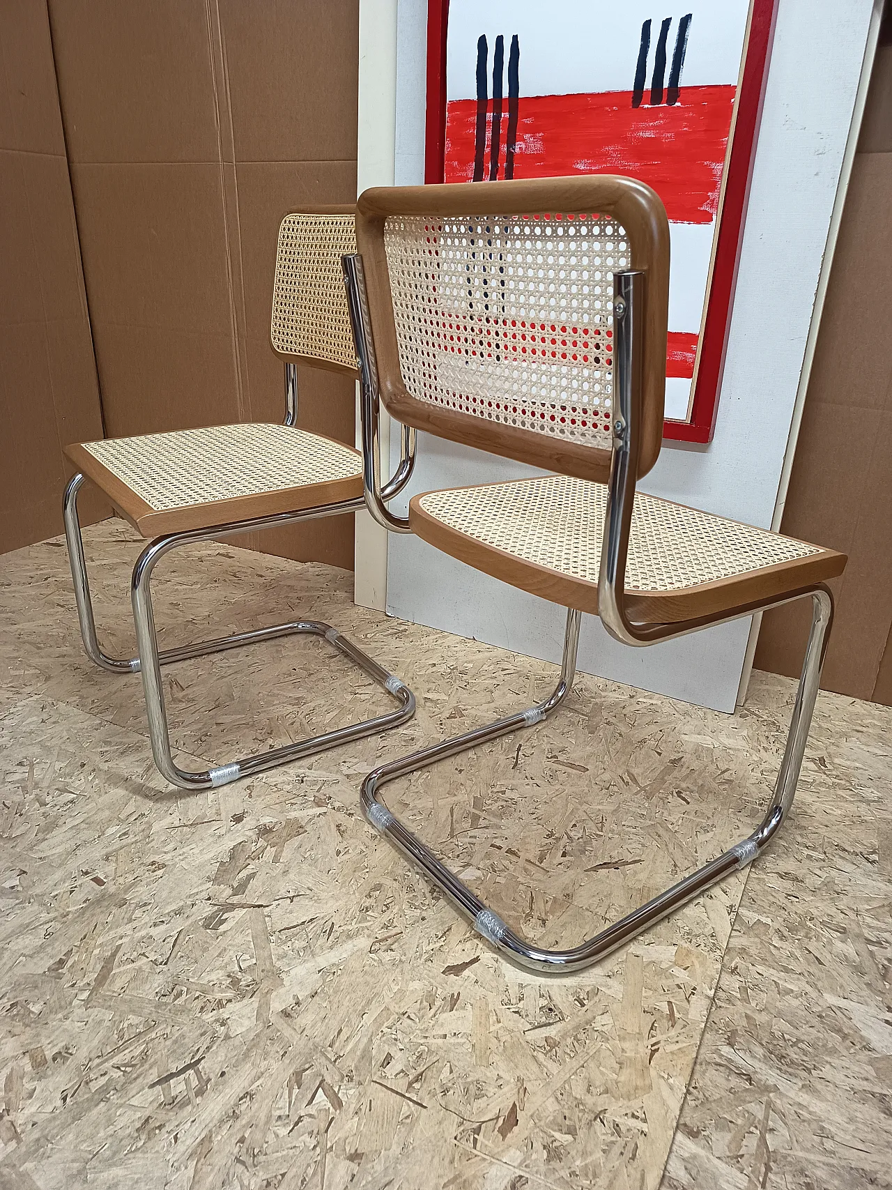 Pair of Cesca chairs, 2000s 29