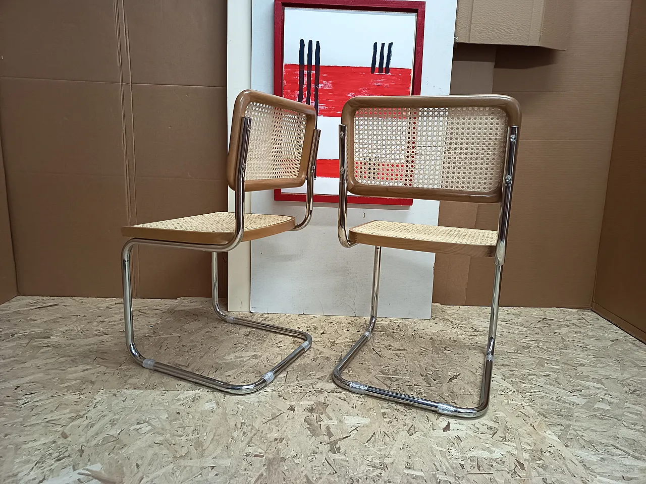 Pair of Cesca chairs, 2000s 30